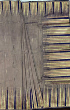 Load image into Gallery viewer, Desingers saree with woven patterns and tasselled fringe, geometry and ornamental design-BLUE COLOR
