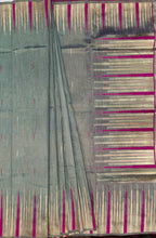 Load image into Gallery viewer, Desingers saree with woven patterns and tasselled fringe, geometry and ornamental design-PINK COLOR
