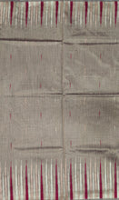 Load image into Gallery viewer, Desingers saree with woven patterns and tasselled fringe, geometry and ornamental design-MARON COLOR
